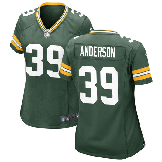 Zayne Anderson Green Bay Packers Nike Women's Game Jersey - Green